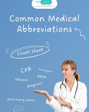 Common Medical Abbreviation Cheatsheet